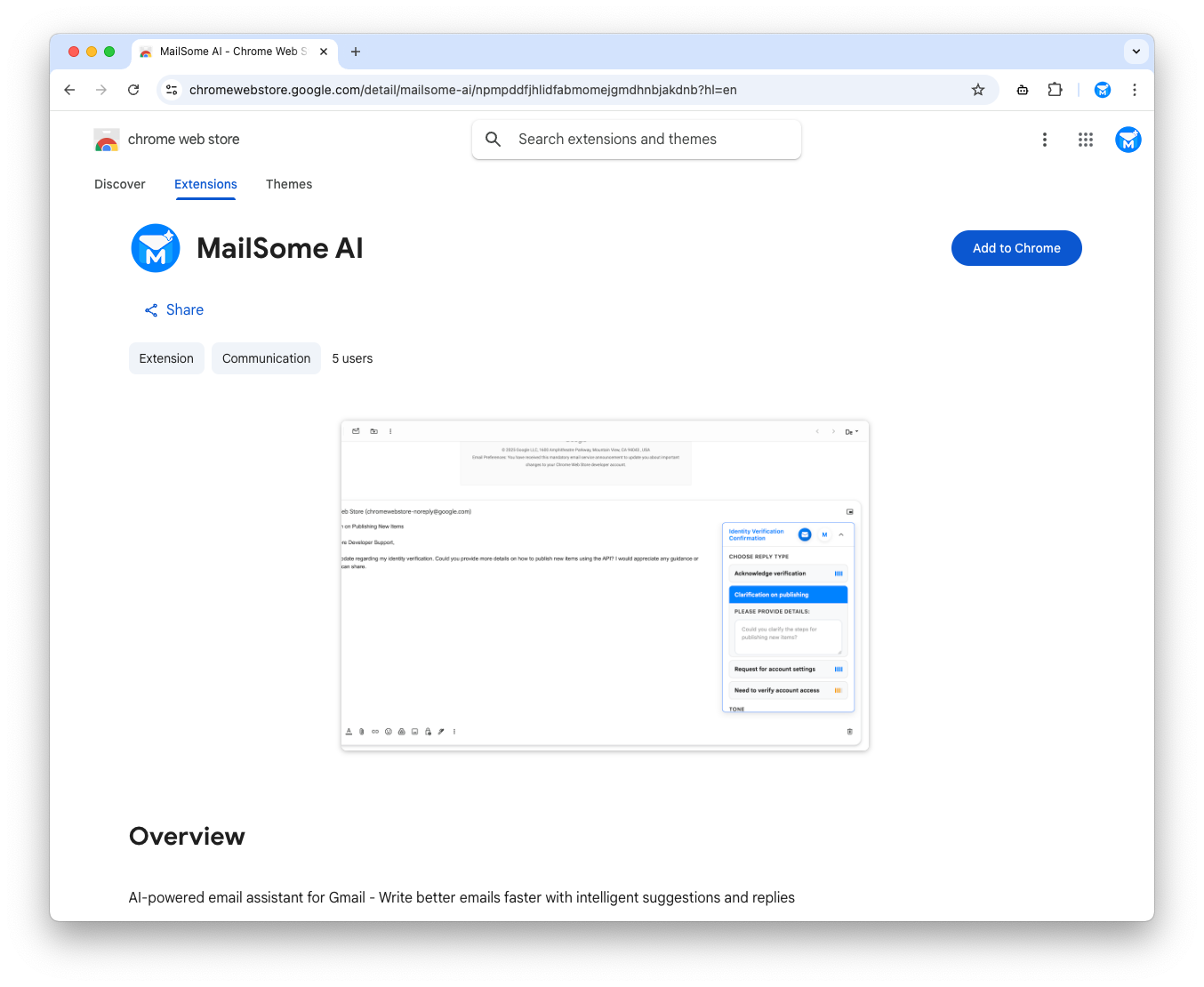 Installation in 30 seconds